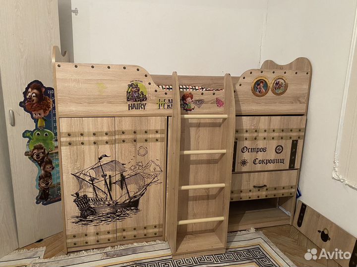 Детская кроватка трансформер