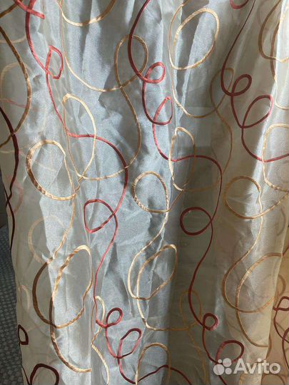 Шторы тюль бу
