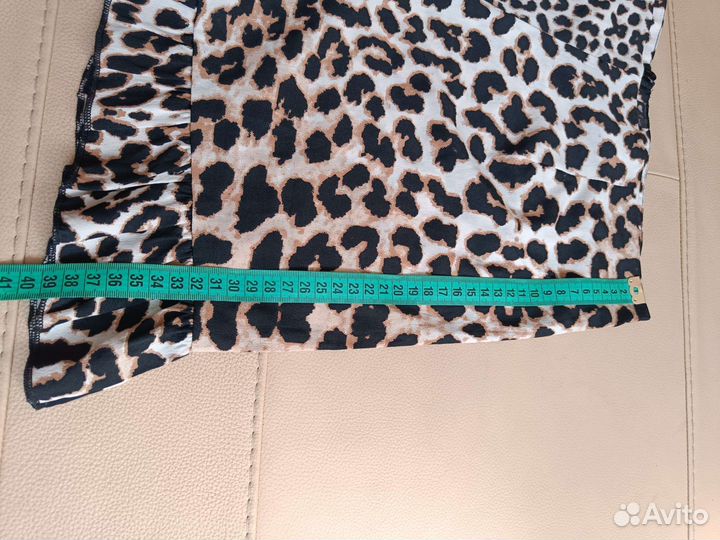 Шорты леопардовые 46