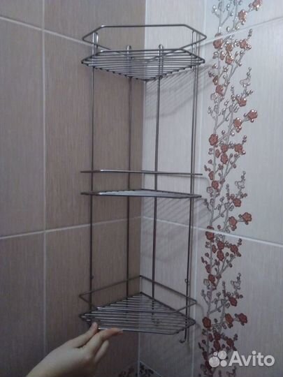 Полочки из нержавейки в ванную, баню