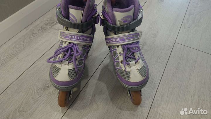 Ролики раздвижные nils extreme 30-33