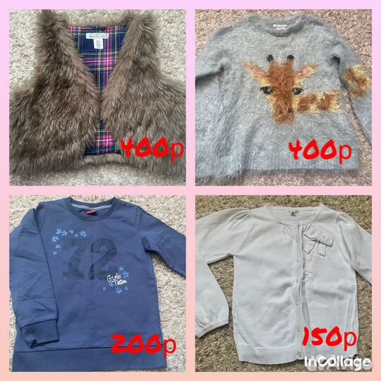 Вещи Zara, H&M р.140