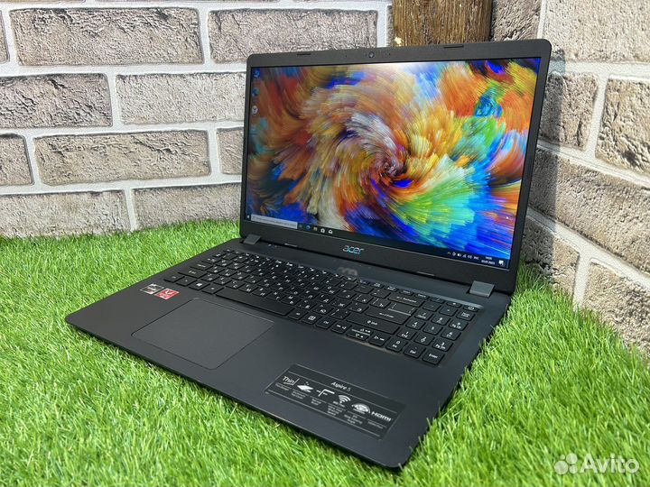 Мощный Acer 2020г Ryzen 5 3500/Ram 8GB/NvMe 512GB
