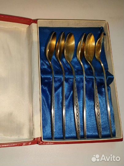 Чайные ложки из мельхиора СССР