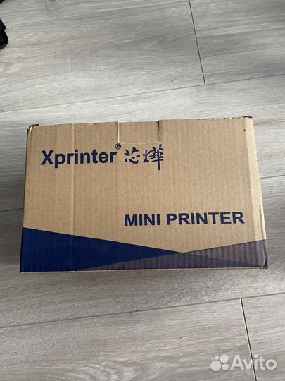Термо принтер Xprinter XP-365B черный