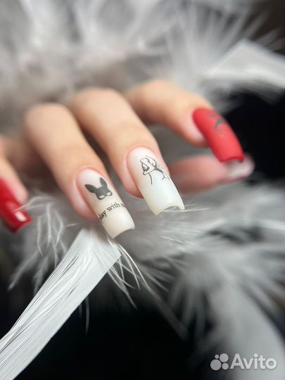 Маникюр с покрытием гель лак