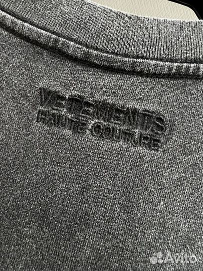 Футболка vetements premium