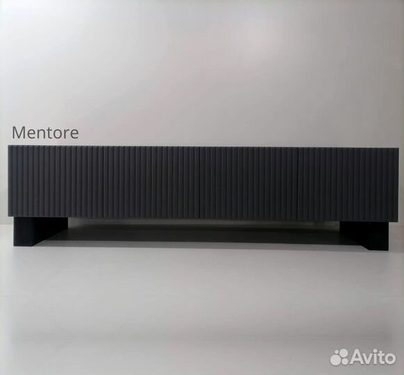 Тумба тв Bravo / графит / 1800х400х300 мм