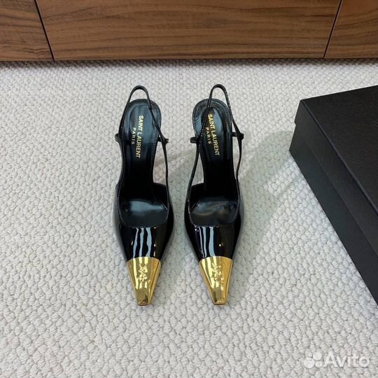 Туфли женские Ysl лаковые