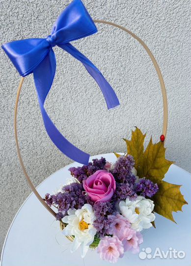 Букет из мыльных цветов