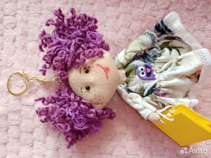 Куколка брелок, ручная работа