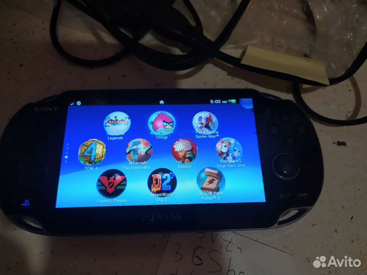 PS vita Wifi прошитая с играми 64гб
