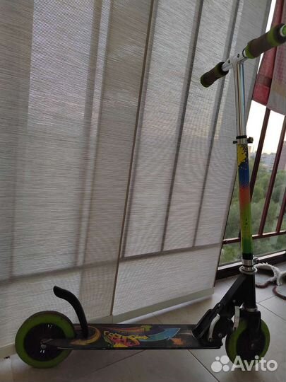 Самокат детский двухколесный бу