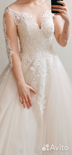 Свадебное платье 42 44