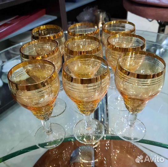 Винтажные фужеры 