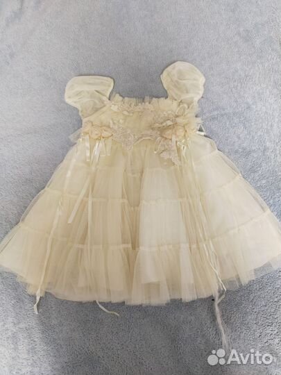 Платье нарядное, размер 80-86