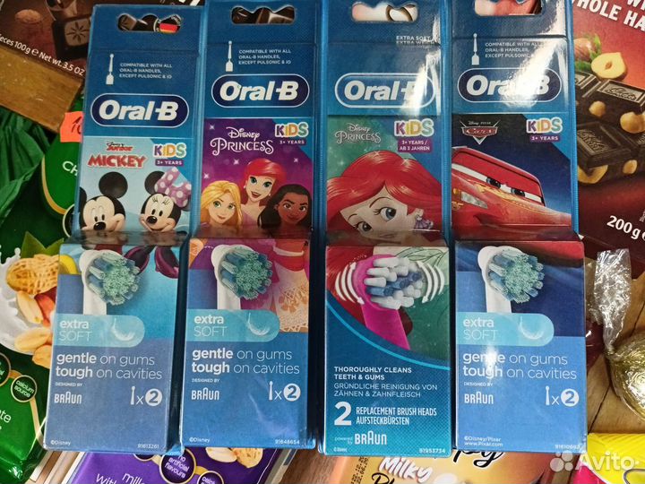 Насадки oral-b.цена за 1насадк-детские500/шт