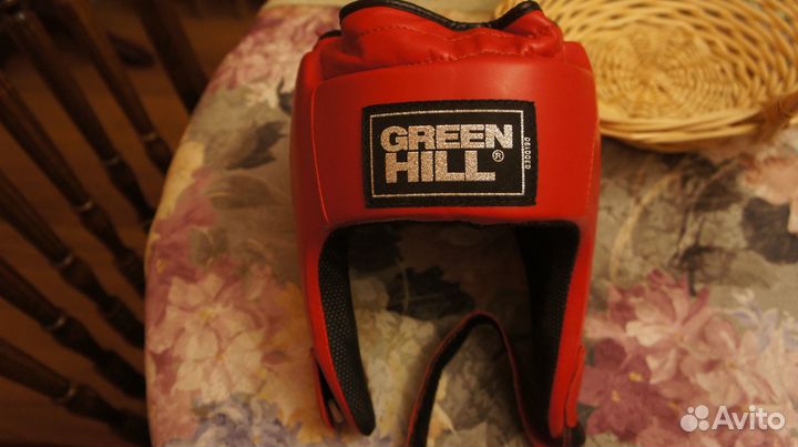 Боксерский шлем green hill M и боксерская форма