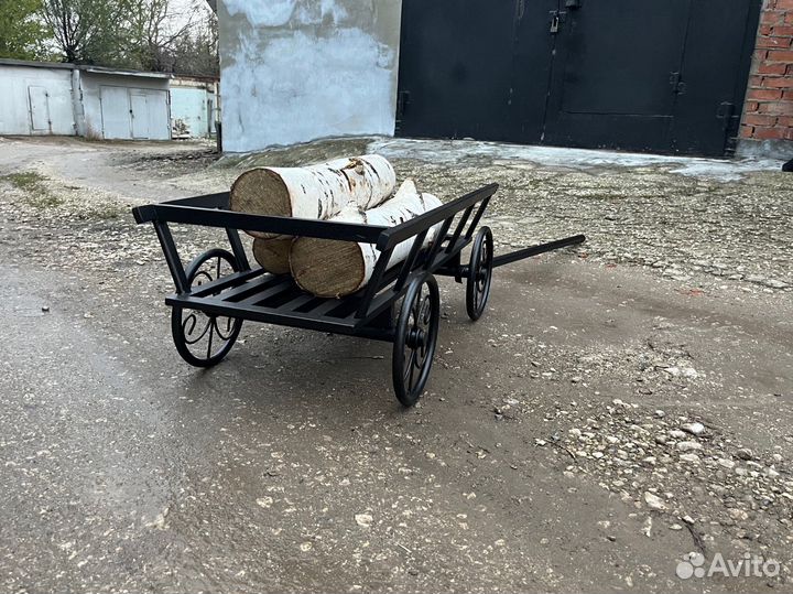 Телега декоративная