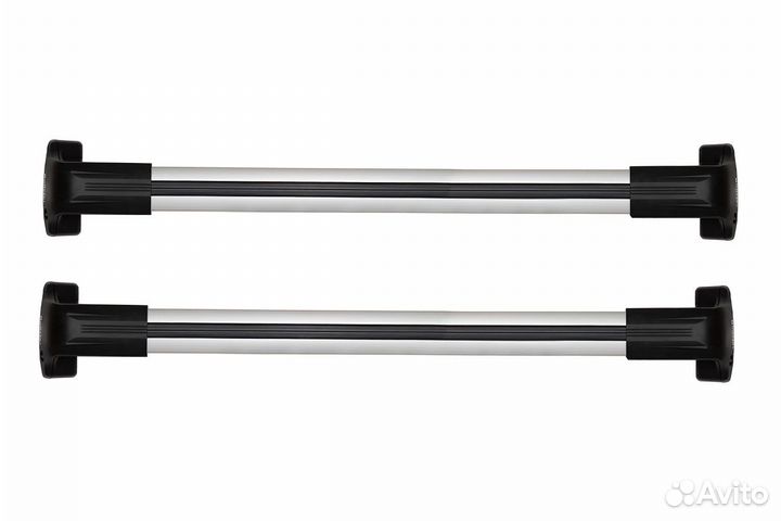 Багажник на крышу rollster Audi Q7 2006-2015 серый