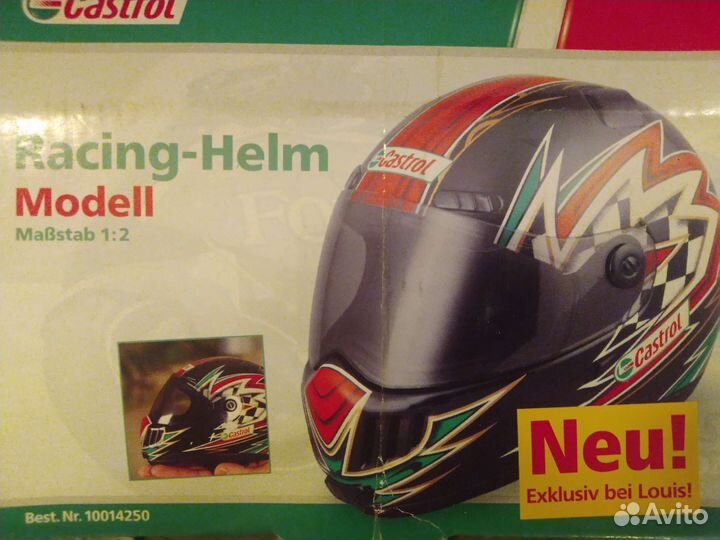 Сувенирный мотошлем Castrol