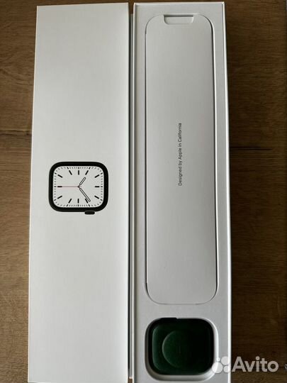 Apple watch 45мм, green sport