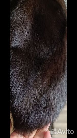 Шуба норковая 48 50 бу черная