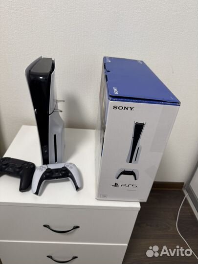 Sony playstation 5 Slim с дисководом 2 джойстика