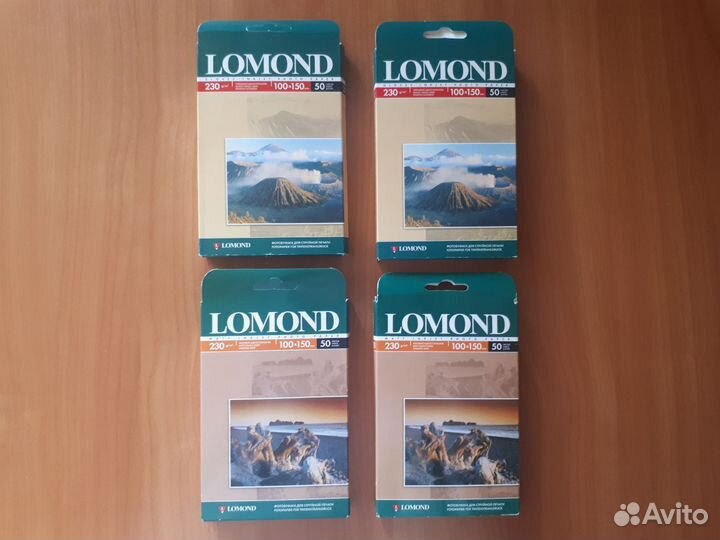 Фотобумага Lomond A4 и A6