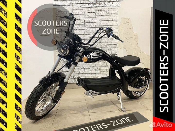 Электросамокат Citycoco qroad Chopper 3000