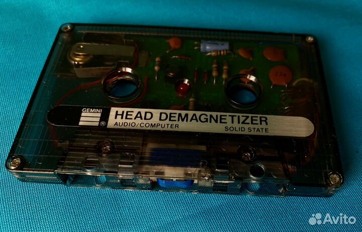 Размагничиватель головок Gemini/аудиокассета