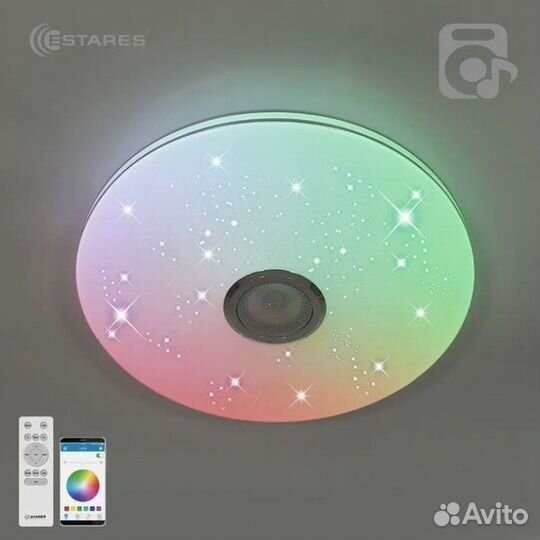 Светильник управляемый музыкальный LED music 60W