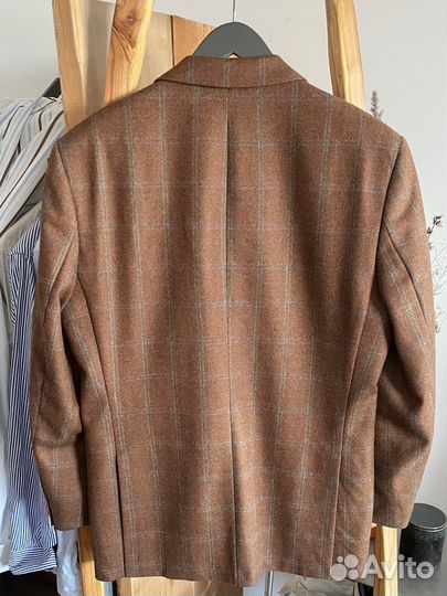 Пиджак из фактурной шерсти, винтаж