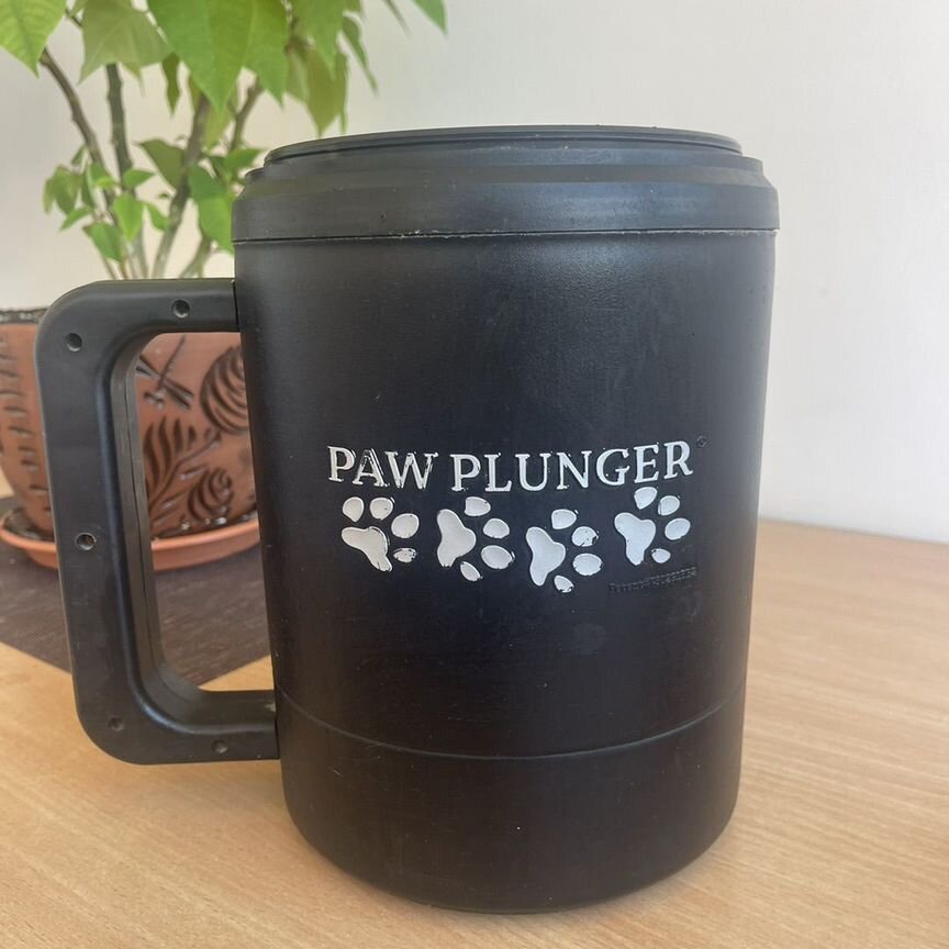 Лапомойка paw plunger medium высота 24см