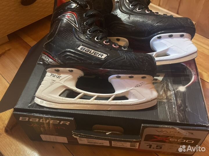 Хоккейные коньки bauer vapor 1.5 34 размер