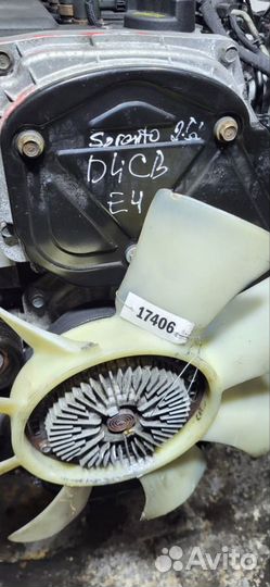 Двигатель Kia Sorento 1 2.5crdi 2007