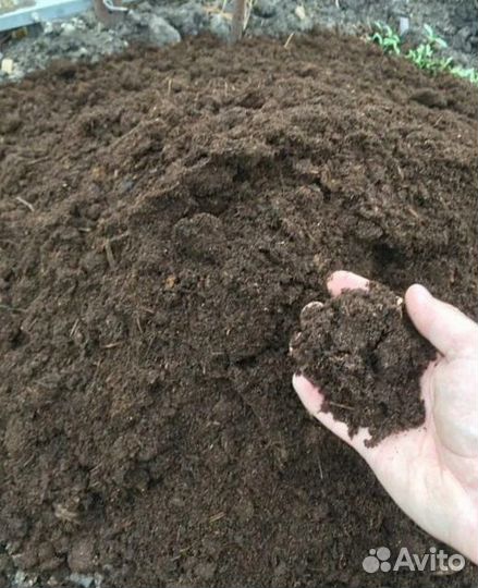 Перегной, чернозём, навоз, щебень, песок