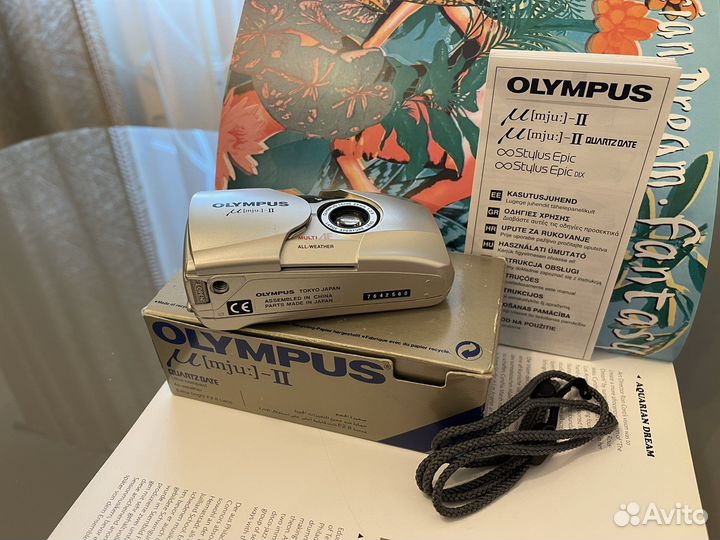 Пленочный фотоаппарат olympus mju ii