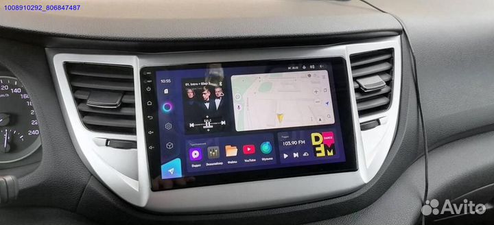 Магнитола на Hyundai Tucson 3 2015-2018 Android (А