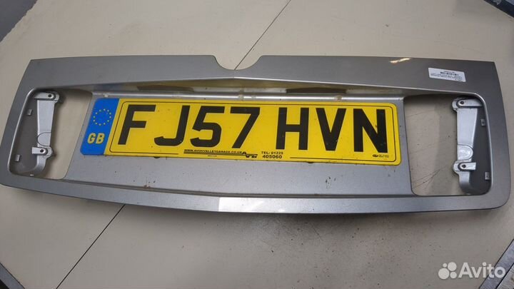 Накладка под номер Cadillac CTS, 2007