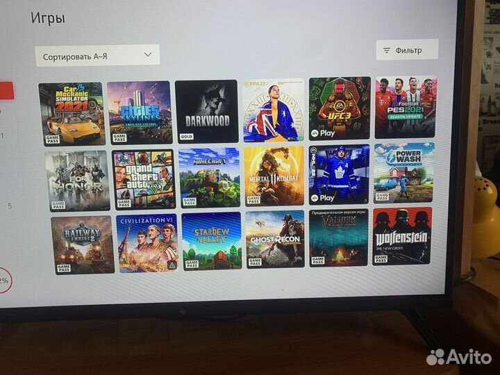 Xbox One s 1tb с играми