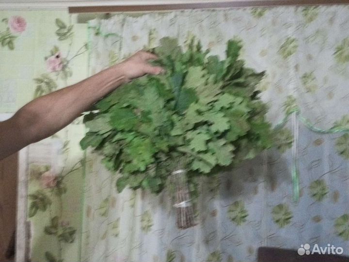 Веники дубовые и березовые