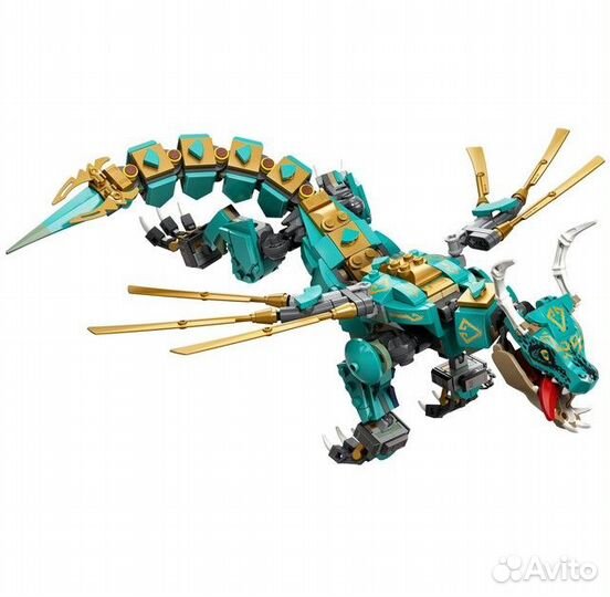 Конструктор Дракон из джунглей / ниндзяго 530 дета