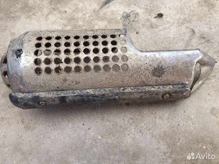 Защитка на глушитель