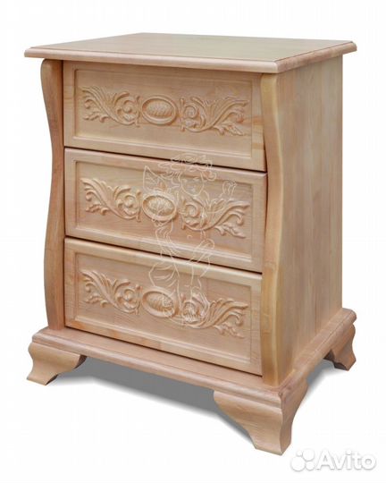 Тумба Дека-М с резьбой