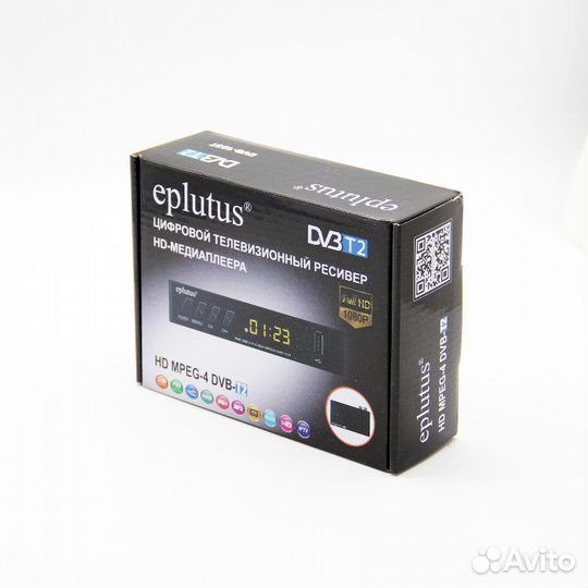 Автомобильный Цифровой HD TV-тюнер DVB-T2 Eplutus
