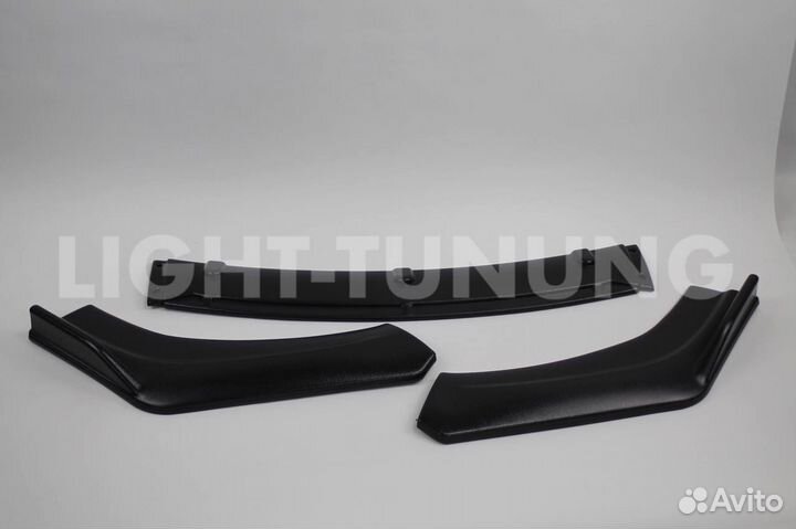 Сплиттер бампера универсальный тюнинг стиль 2