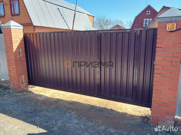 Откатные ворота с гарантией