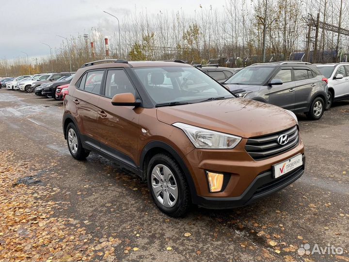 Hyundai Creta 1.6 МТ, 2017, 105 000 км