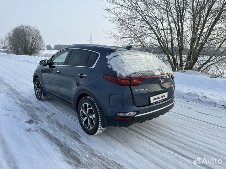 Kia Sportage 2.0 AT, 2020, битый, 74 000 км